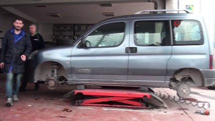 Evde lastik değiştirme hizmeti