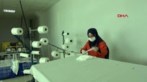 AKSARAY Tekstil fabrikası, sağlık çalışanlarına günde 80 bin maske üretiyor