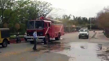 भोपाल: कोरोना से मुक्त होकर 28 व्यक्ति घर के लिए हुए रवाना, किया सम्मान