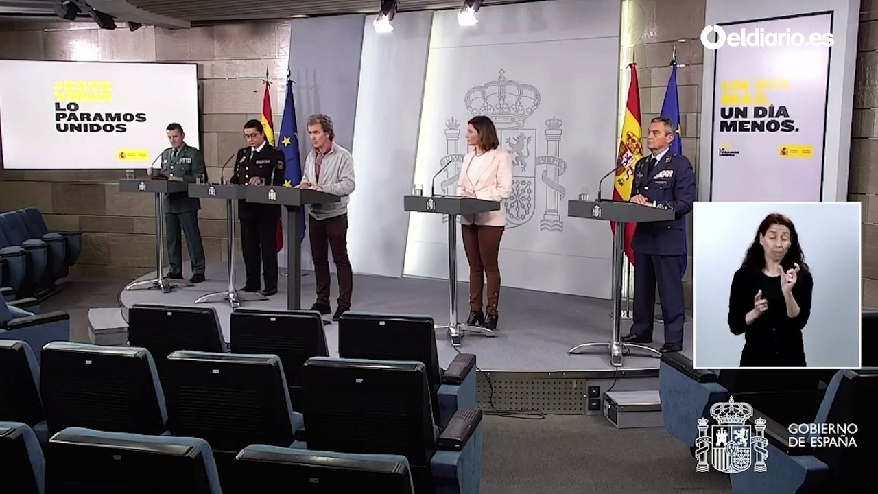 España suma 565 fallecidos y supera los 20.000 muertos