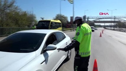 Bursa'da sokağa çıkma yasağını ihlal eden kişiye ceza