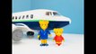 Playmobil JET AIRPLANE Ride to London and Plane Snacks with Daniel Tiger’s Neighbourhood Toys-