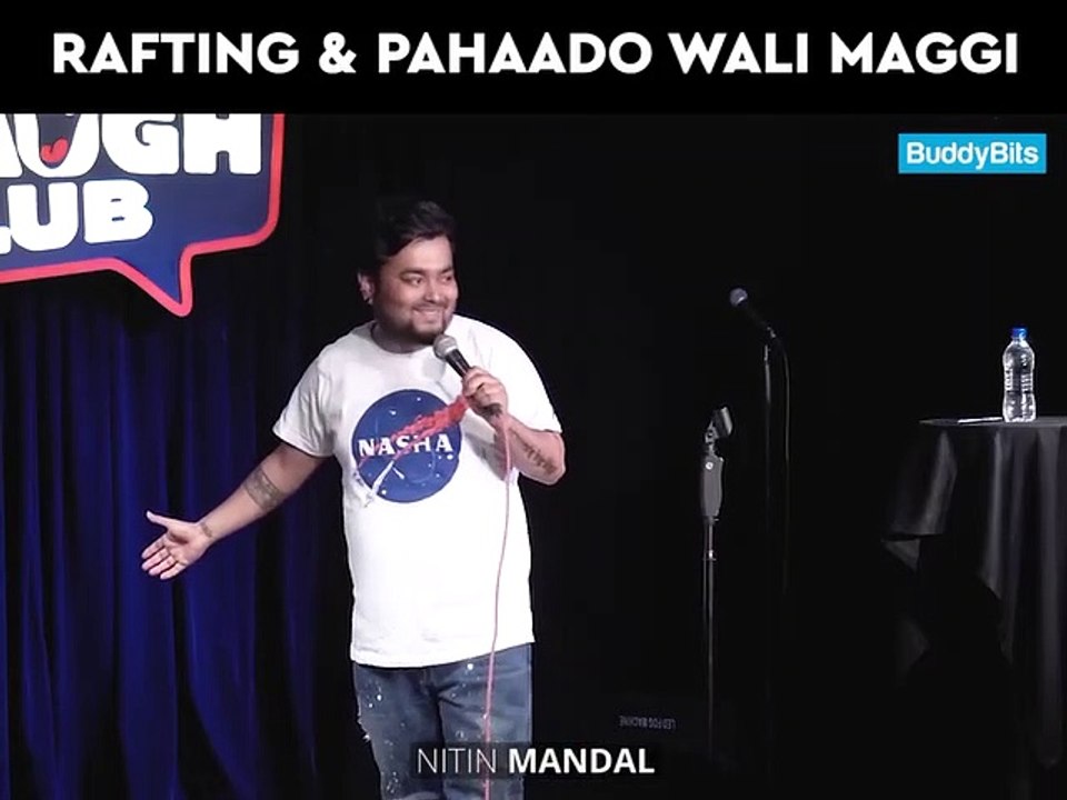 Rafting & Pahaado Wali Maggi - Standup Comedy by Nitin Mandal - BuddyBits