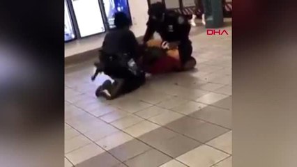 DHA DIŞ ' ABD'nin New York kentinde polise 'koronavirüslü' saldırı