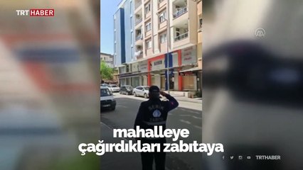 Ekmek için çağrılan zabıtaya İstiklal Marşı sürprizi