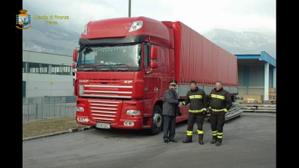 Trento - Sequestrato carico di sigarette illegali giunte da Grecia e Malesia (18.04.20)