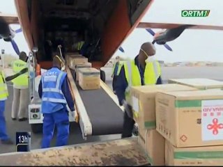 ORTM / Appui de la Chine : Réception d’un lot médical pour la lutte contre le Covid-19 à l’aéroport President Modibo Keïta