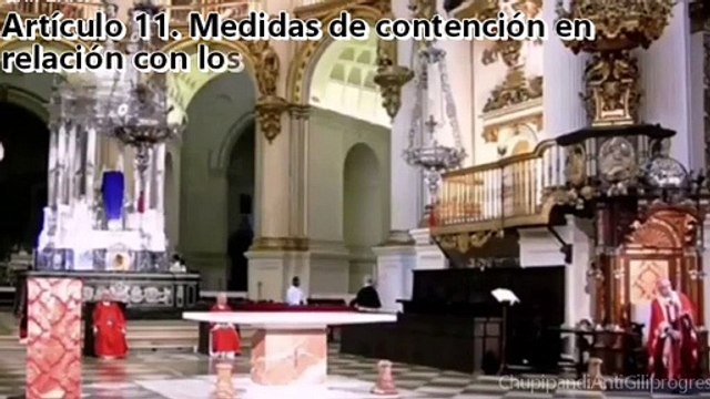 covid-19, Desalojan 20 fieles de la misa de Viernes Santo de la Catedral de Granada, pero los racializados, campan a sus anchas.