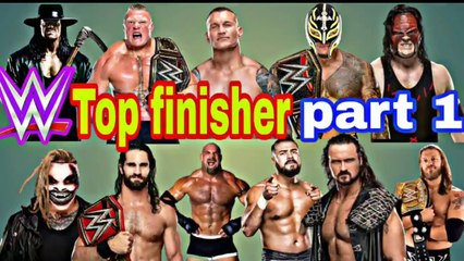 WWE Top best finisher Of All Time  part 1