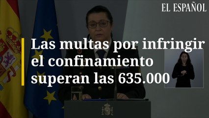 Las multas por infringir el confinamiento superan las 635.000