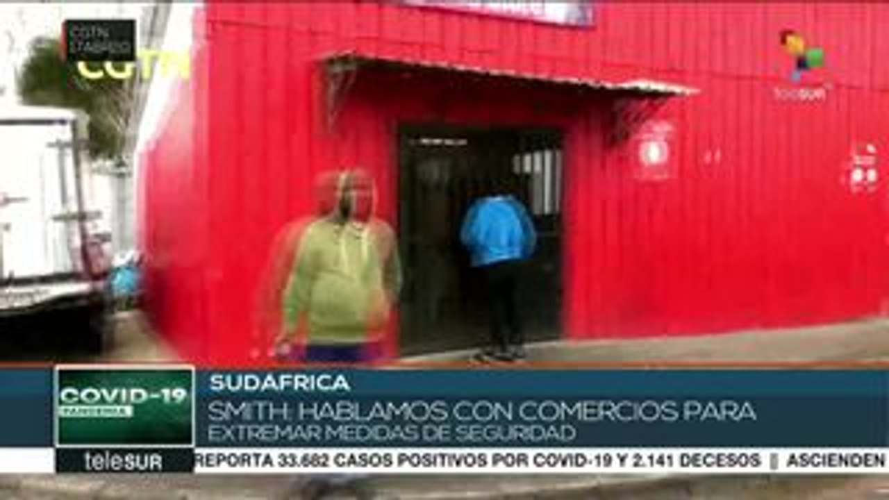 Saqueos en Ciudad del Cabo, Sudáfrica, durante cuarentena