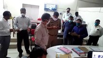 सीतापुर: मंडलायुक्त व आईजी रेंज ने किया कंट्रोल रूम का आकस्मिक निरीक्षण