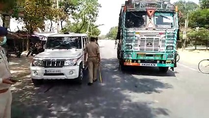 अयोध्या: क्षेत्राधिकारी वीरेन्द्र विक्रम ने बीकापुर सर्किल के बॉर्डर का किया निरीक्षण