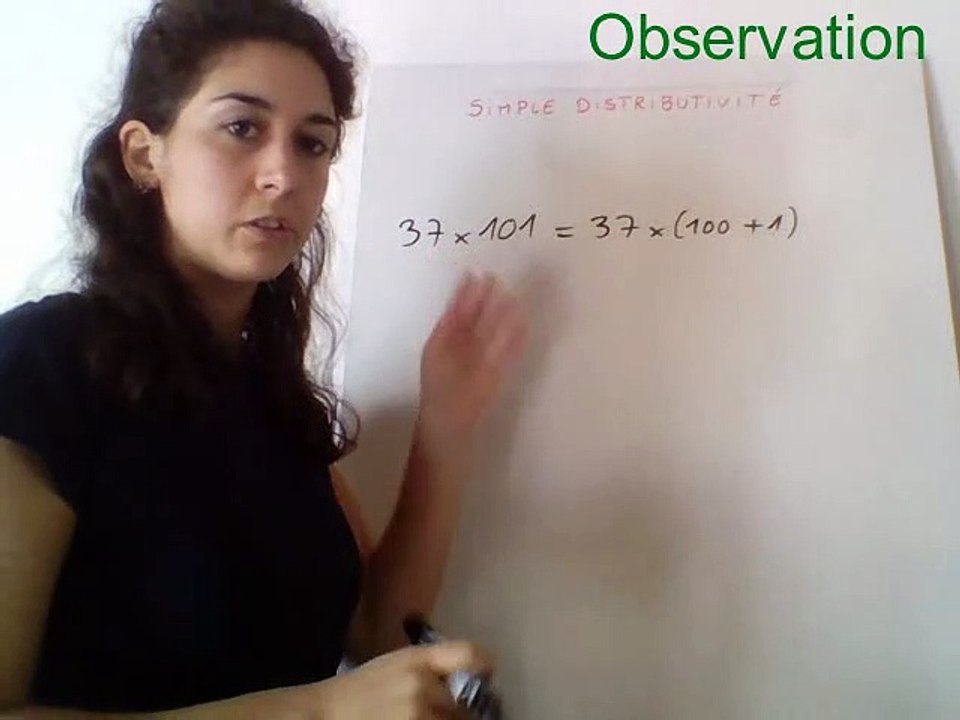 Simple distributivité