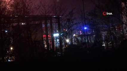 Trabzon'da balık fabrikasının soğuk hava deposundaki yangın kontrol altına alındı