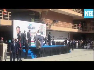 National Herald:Congress President Rahul Gandhi addresses workers in Dubai