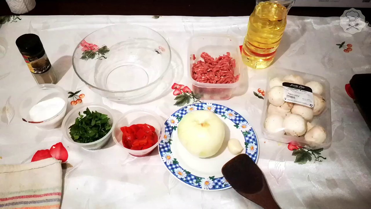 champiñones rellenos