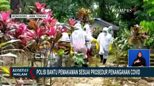Tim Medis Terbatas, Polisi Bantu Pemakaman Jenazah Corona