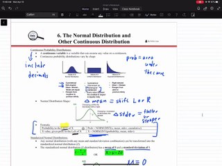 Normal Distribution and Other Continuous Distribution 001