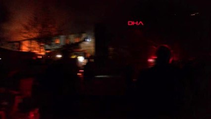 Trabzon'da balık fabrikasında yangın 2 saatte söndürüldü - 3