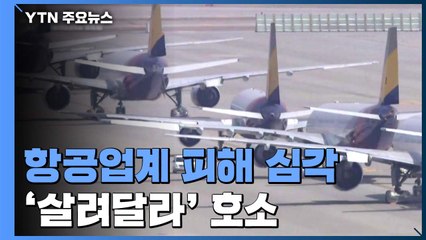 항공업계 피해 심각...조종사도 '살려달라' 호소 / YTN