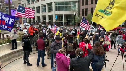 Múltiples protestas reclaman el fin del confinamiento en EEUU