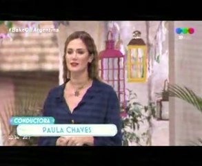 Paula en Bake Off Argentina 1 - 12 de Abril