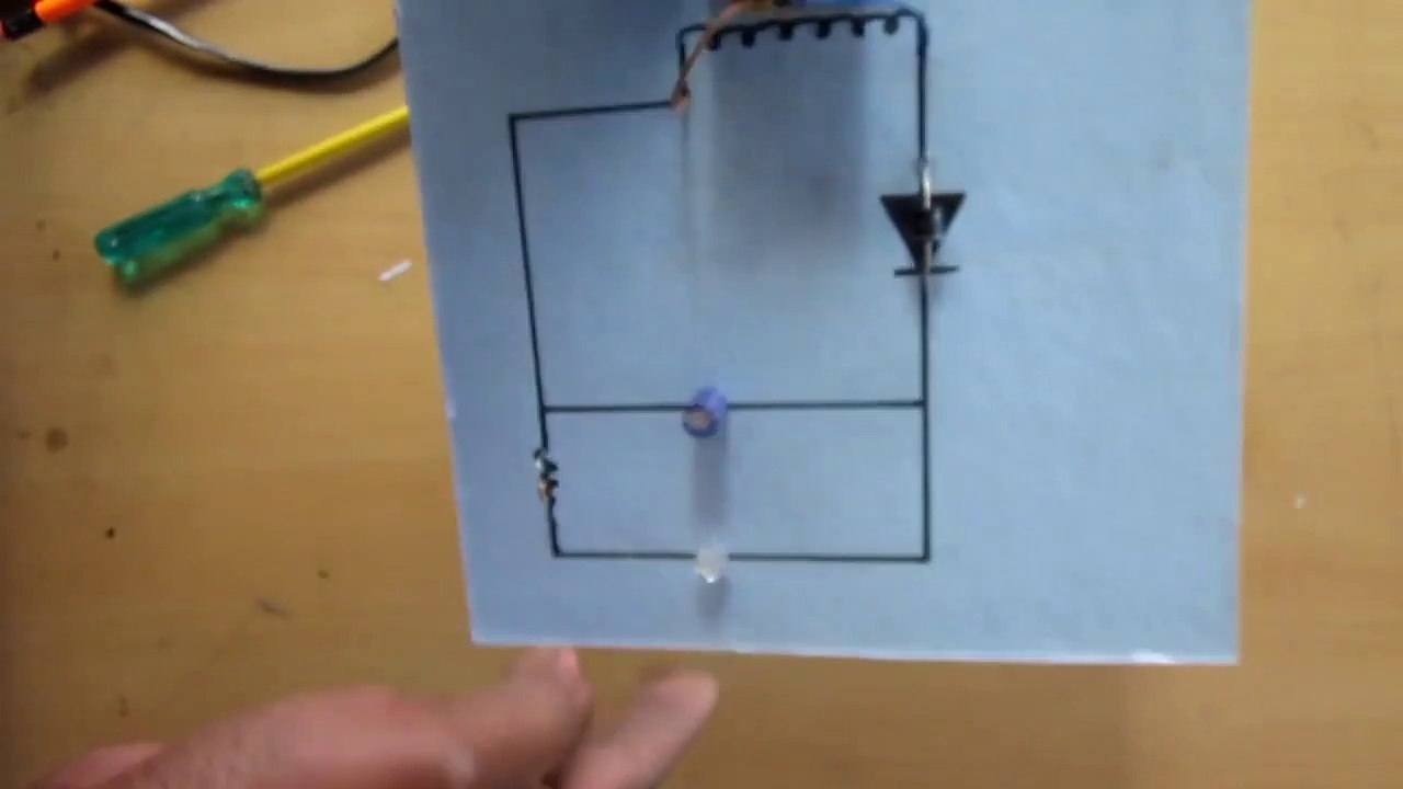 half wave rectifier school project