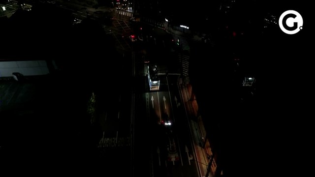 Imagens aéreas da Romaria da Família em Vitória