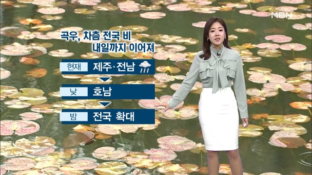 절기 '곡우' 전국 봄비…남해안·제주 세찬 비