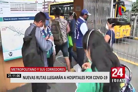 Protransporte anuncia nuevas rutas hacia hospitales que atienden a pacientes con coronavirus
