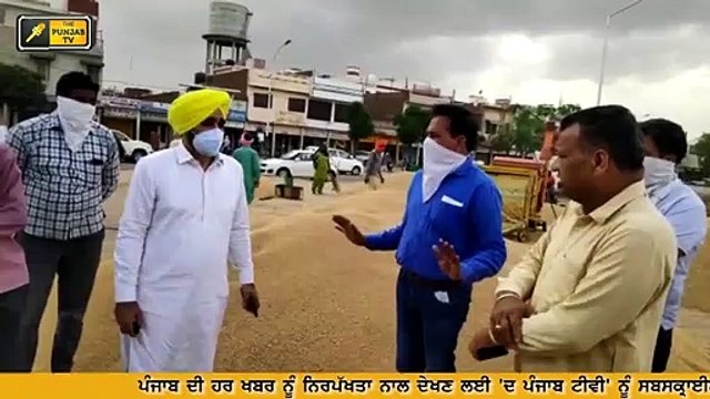 ਭਗਵੰਤ ਮਾਨ ਨੇ ਮੰਡੀਆਂ 'ਚ ਜਾ ਕੇ ਖੋਲ੍ਹੀ ਪੋਲ Bhagwant Maan exposed Captain Amrinder Singh