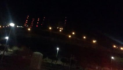 Arde una de las antenas del Cerro de la Memoria