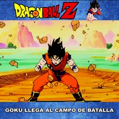 Dragón Ball Z, Momento Épico, Goku Llega al Campo de Batalla. - Vídeo  Dailymotion