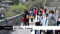 شاهد: فيروس كورونا لم يمنع الصينيين من التقاطر على سور الصين العظيم