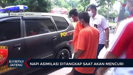 Napi Asimilasi Ditangkap Saat Akan Mencuri