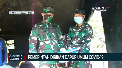 Скачать видео: Pemerintah Kabupaten Jember Dirikan Dapur Umum Covid-19