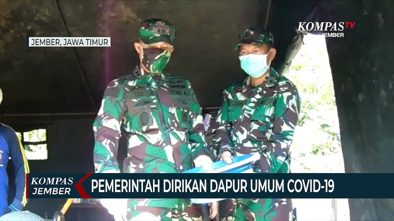 Pemerintah Kabupaten Jember Dirikan Dapur Umum Covid-19