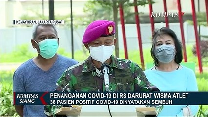 Makin Banyak yang Sembuh, Ini Kondisi 693 Pasien di RS Darurat Corona