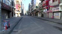Zonguldak'ta sokağa çıkma yasağının 2. günü