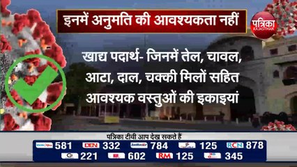मोडिफाइड लॉकडाउन- इन क्षेत्रों में अनुमति की आवश्यकता नहीं
