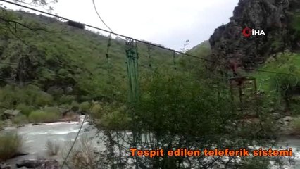 Kuzey Irak'ta tespit edilen teröristlere ait mağaralar böyle imha edildi