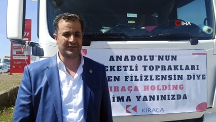 İşadamlarından Kars’a 500 ton organik gübre desteği