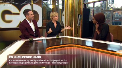COVID-19; En hjælpende hånd | Go aften Live | TV2 Danmark