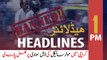 ARYNews Headlines | 1 PM | 19th April 2020