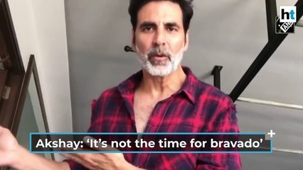 COVID-19- Akshay Kumar rebukes lockdown violators- ‘Khiladi ya Bewaqoof’