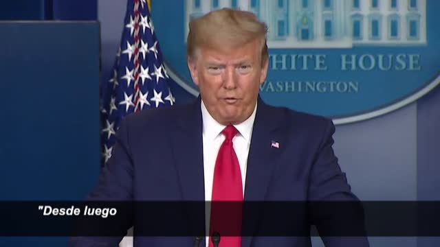 Trump dice que si China era conscientemente responsable del coronavirus debería haber consecuencias