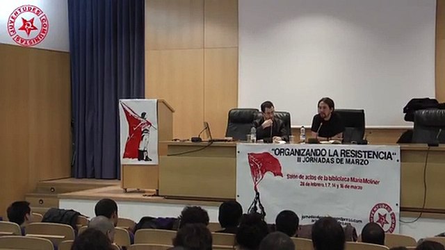 Pablo Iglesias: En momentos de crisis los comunistas han tenido éxito