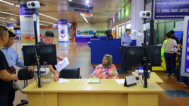 Corona Virus Protection in Bangladeshi Airport