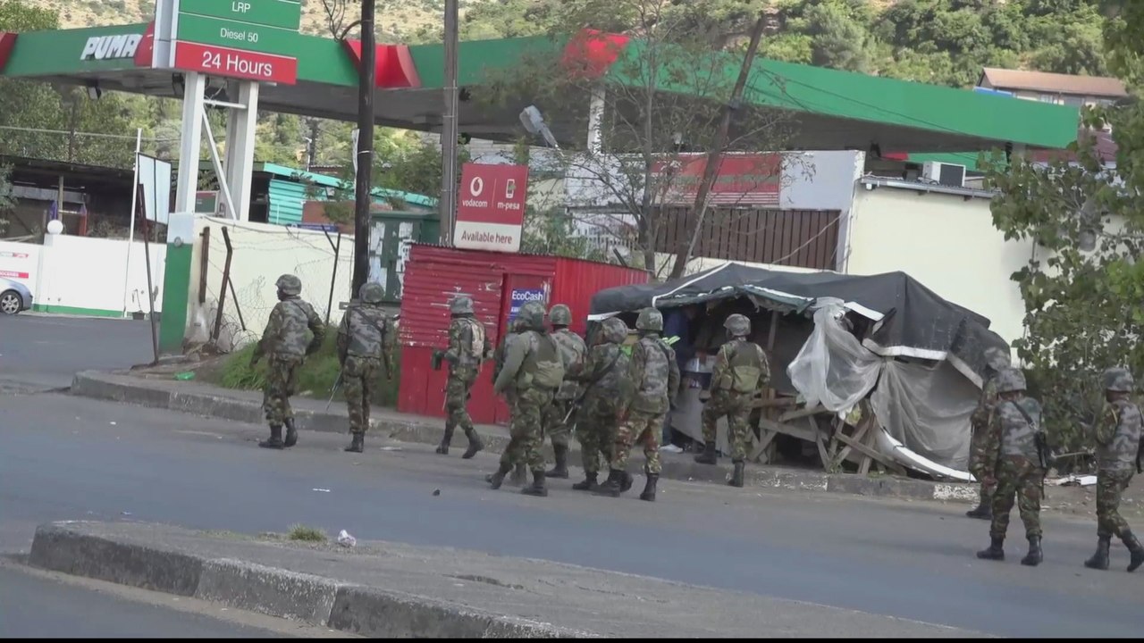 Lesotho deploys army to 'restore peace and order'